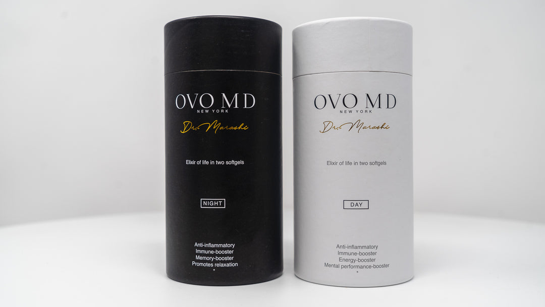 OVO MD's day-and-night wellness supplement